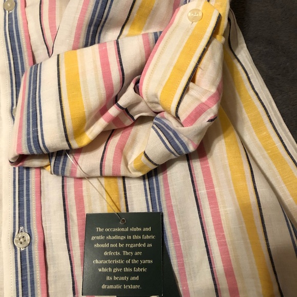 Lauren Ralph Lauren Striped Button Down Shirt - Picture 4 of 7